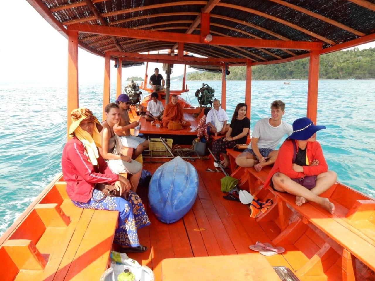 Sandbank Restaurant & Camping Koh Rong Kaoh Touch Bagian luar foto