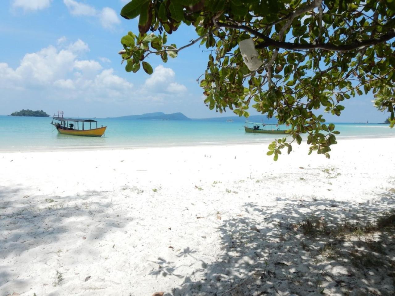 Sandbank Restaurant & Camping Koh Rong Kaoh Touch Bagian luar foto