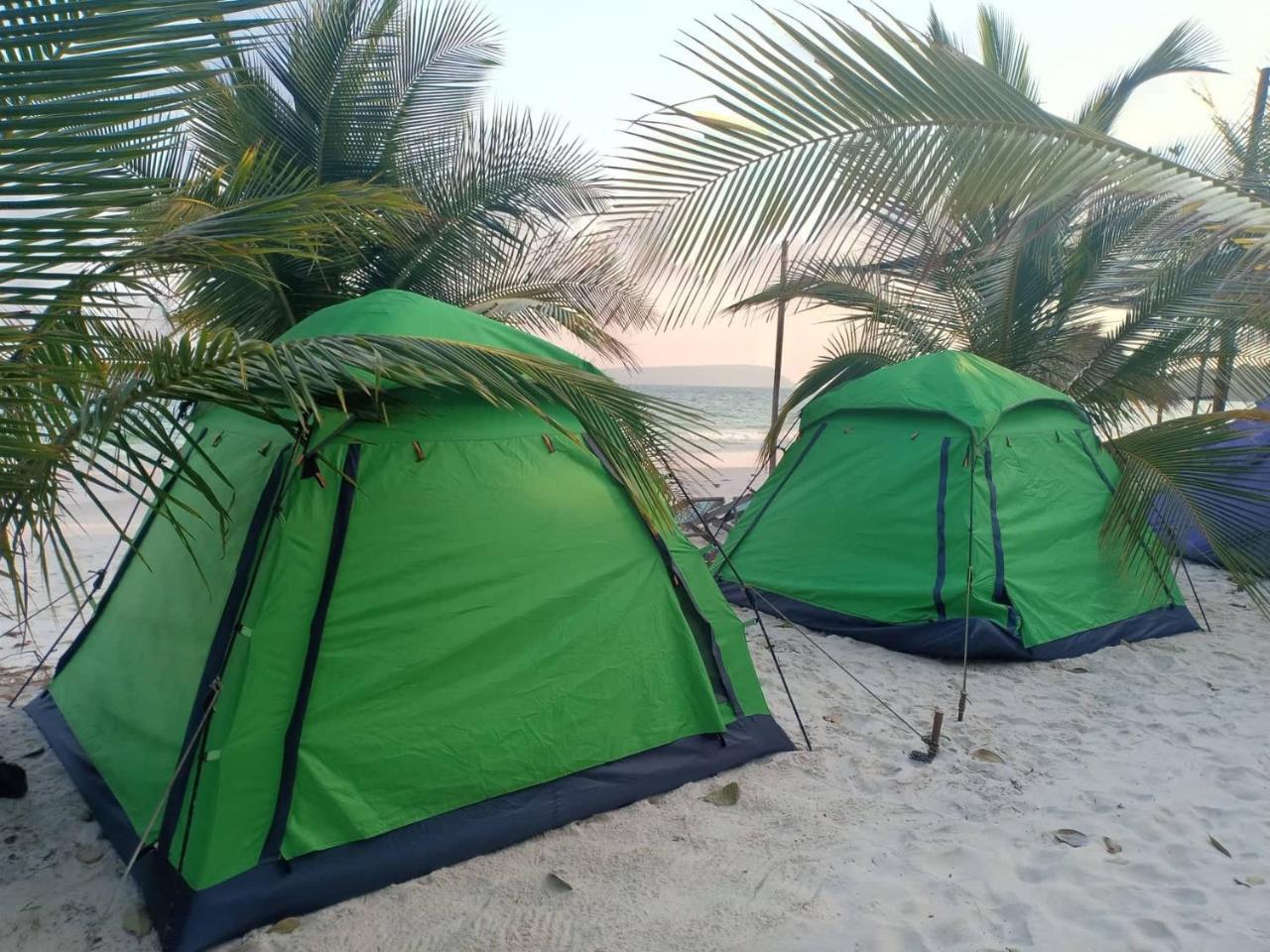 Sandbank Restaurant & Camping Koh Rong Kaoh Touch Bagian luar foto