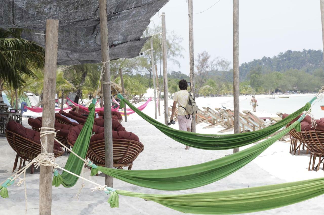 Sandbank Restaurant & Camping Koh Rong Kaoh Touch Bagian luar foto