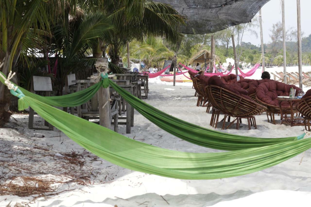 Sandbank Restaurant & Camping Koh Rong Kaoh Touch Bagian luar foto