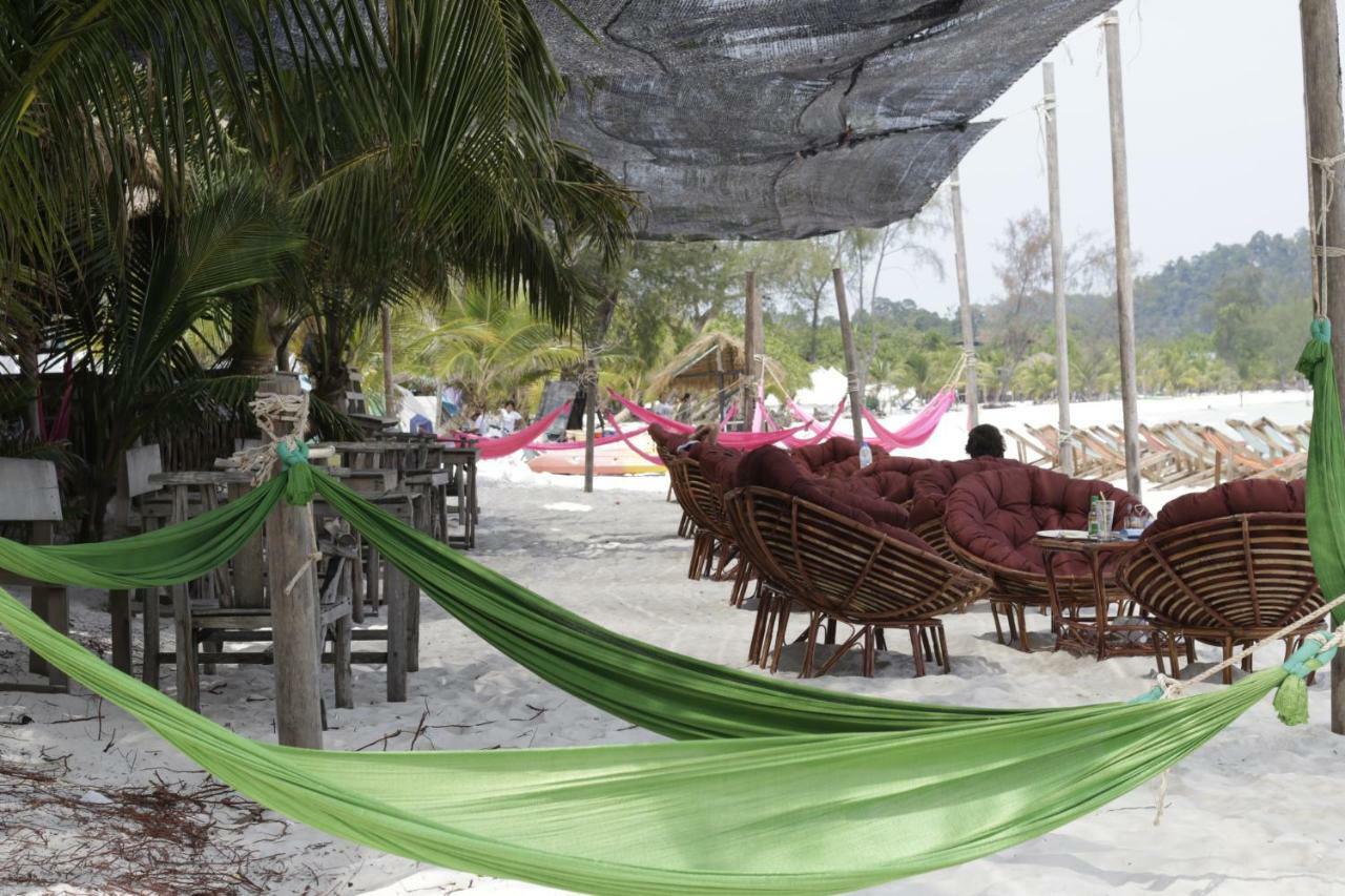 Sandbank Restaurant & Camping Koh Rong Kaoh Touch Bagian luar foto
